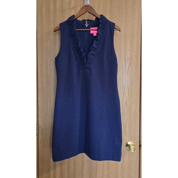 Lilly Pulitzer Tisbury Knit Ruffle Sleeveless Dress - Picture 2 of 13